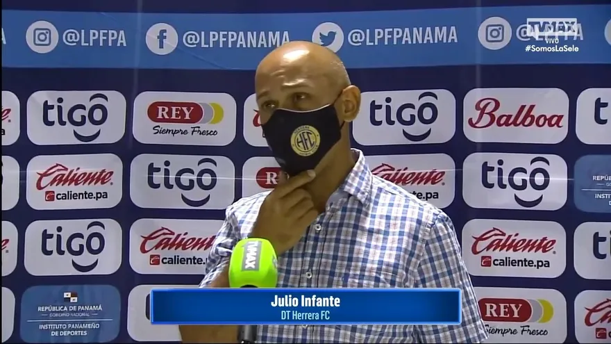 Así evaluó la victoria el DT de Herrera FC Julio Infante