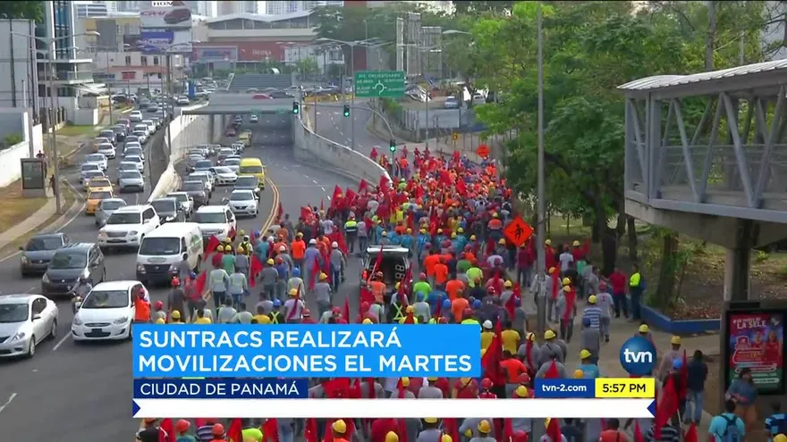 Suntracs mantiene huelga y anuncia movilizaciones