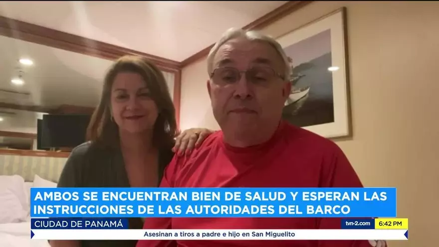 Médicos panameños varados en crucero aseguran que cumplen con los protocolos