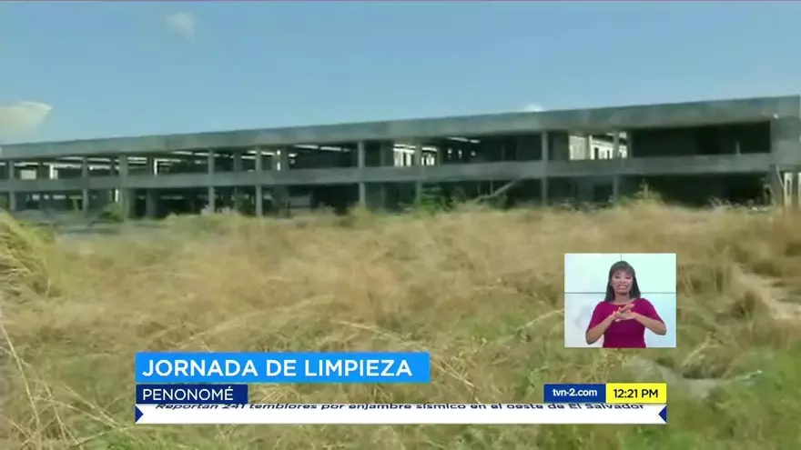 Realizan jornada de limpieza en hospital de Coclé