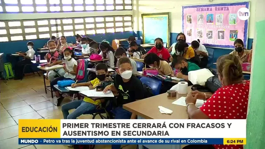 Primer trimestre escolar marcado por el ausentismo