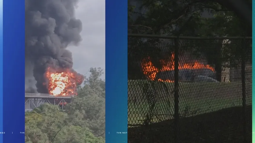 Incendio puente de Las Américas: Bomberos reportan varias explosiones en el sector de La Boca cerca de la UMIP