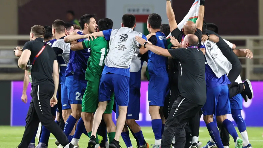 Uzbekistán celebra su pase histórico al Mundial 2026