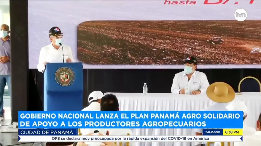 Gobierno lanza el plan Panamá Agro Solidario