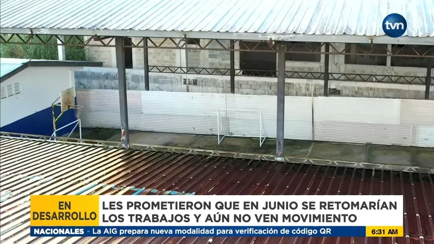 Exigen finalizar construcción de la escuela Grecia en Panamá Norte