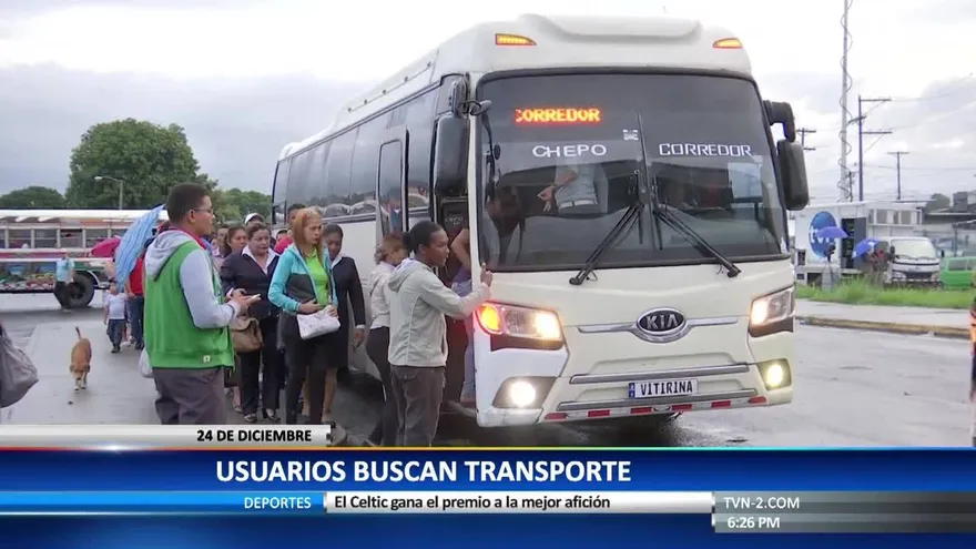 El paro de transporte que nunca se dio