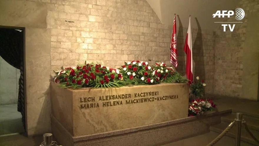 Polonia exhuma los cuerpos del accidente aéreo de 2010