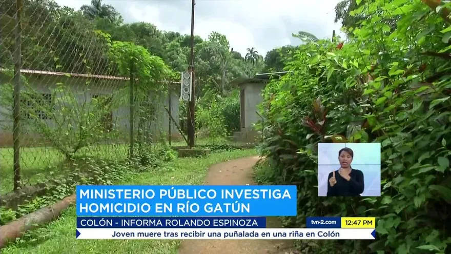 Siguen investigaciones por homicidio en Río Gatún