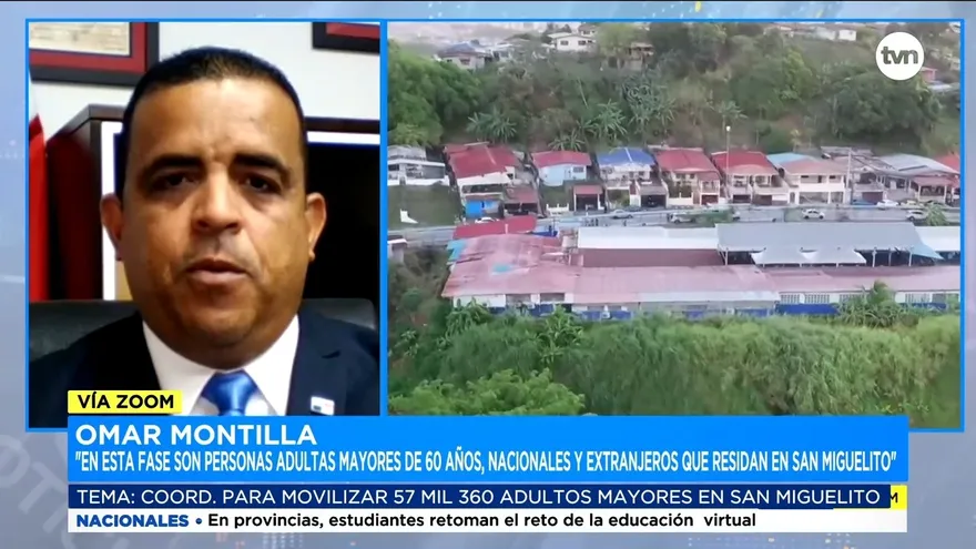 Explican logística para vacunación de adultos mayores en San Miguelito