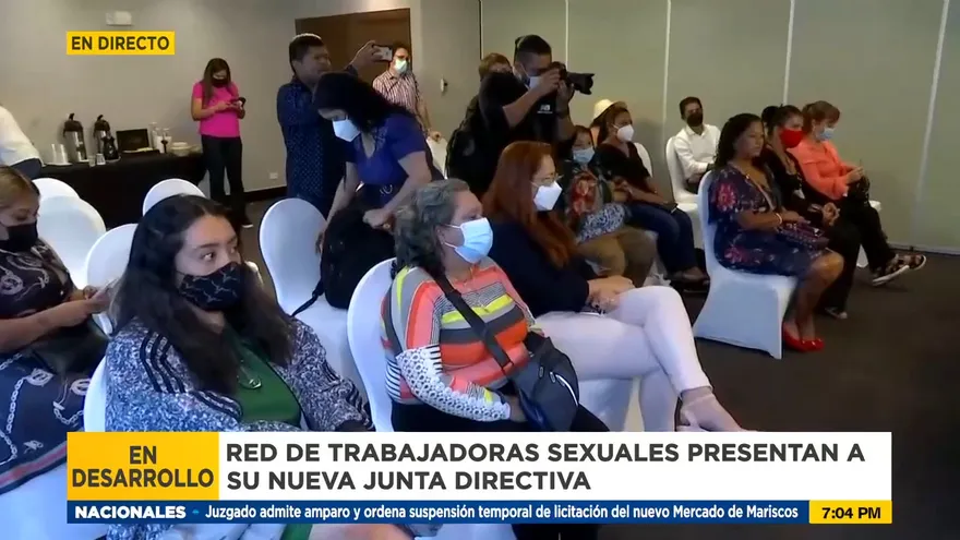 Presentan nueva junta directiva de la Red de Trabajadoras Sexuales