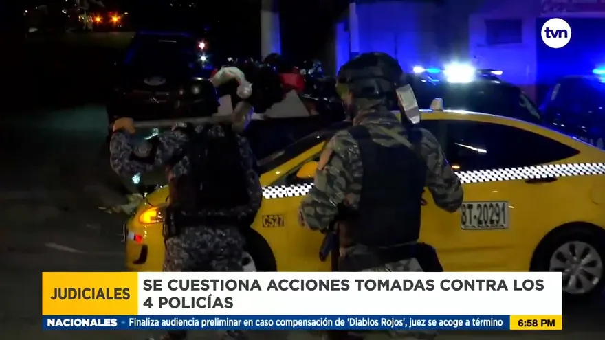 Analizan situación de miembros de la Policía señalados por, supuestamente, tener relaciones sexuales con una menor