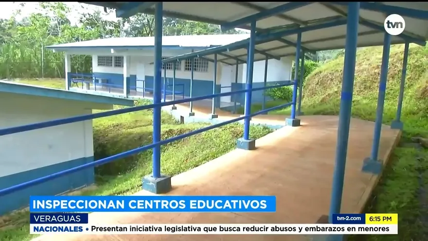 Inspeccionan centros educativos en Veraguas