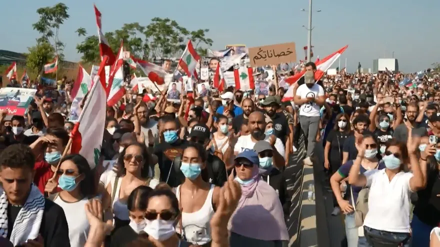 Dolor e ira en Líbano, un año después de la devastadora explosión