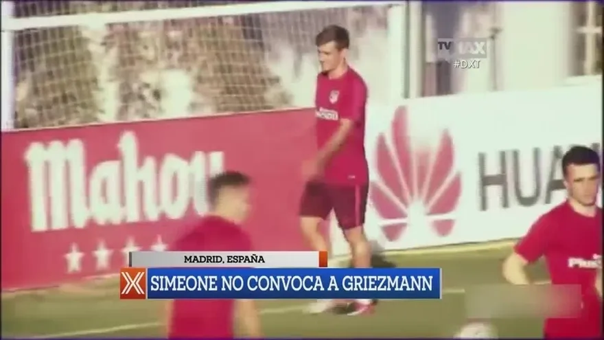 Simeone no convocó a Griezmann para el Trofeo Carranza