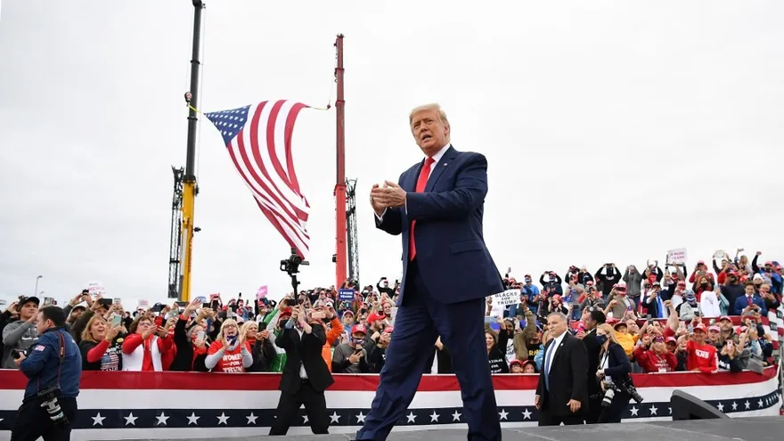 Trump y Biden, vedettes de bajo perfil en el aniversario de los atentados del 11/9