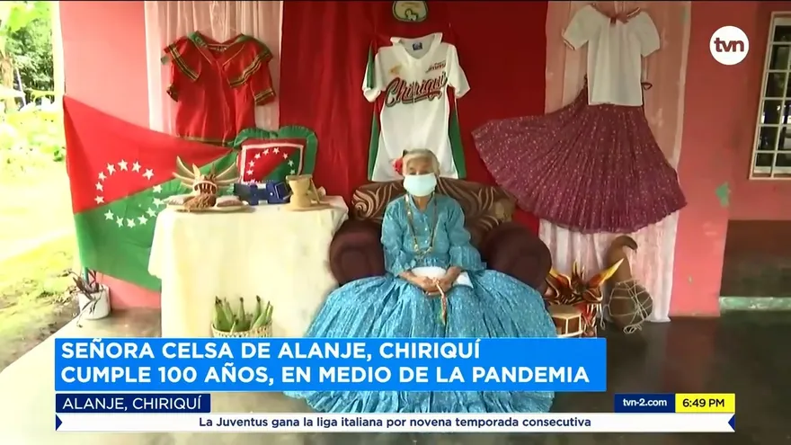 Abuela cumple 100 años