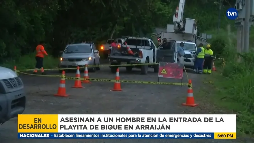 Asesinan a un hombre en Bique, Arraiján