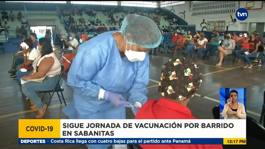 Continúa vacunación en Sabanitas