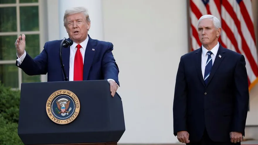 Trump se retracta y dice que la sala de crisis seguirá "indefinidamente"