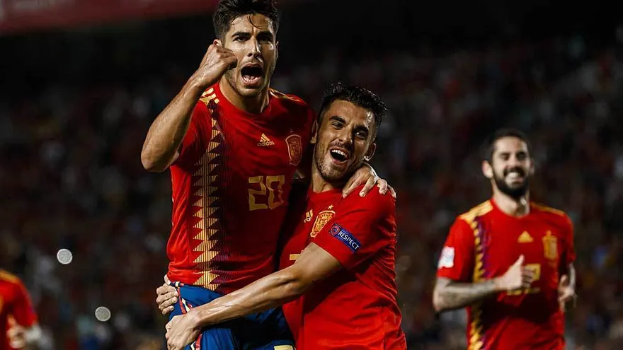 España se da un festín de goles ante Croacia
