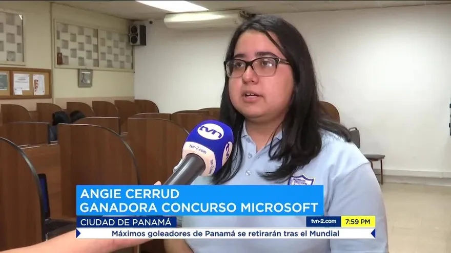 Estudiante panameña estará en concurso internacional de Microsoft