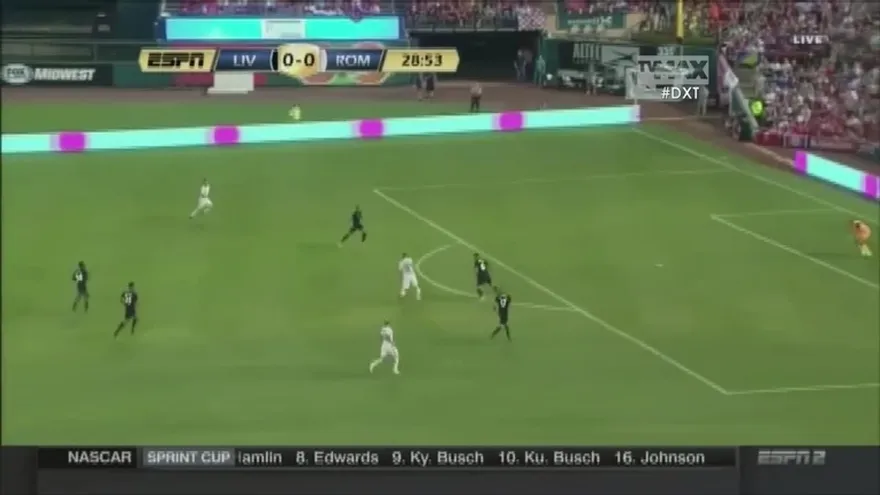 Roma ganó 2-1 al Liverpool en amistoso