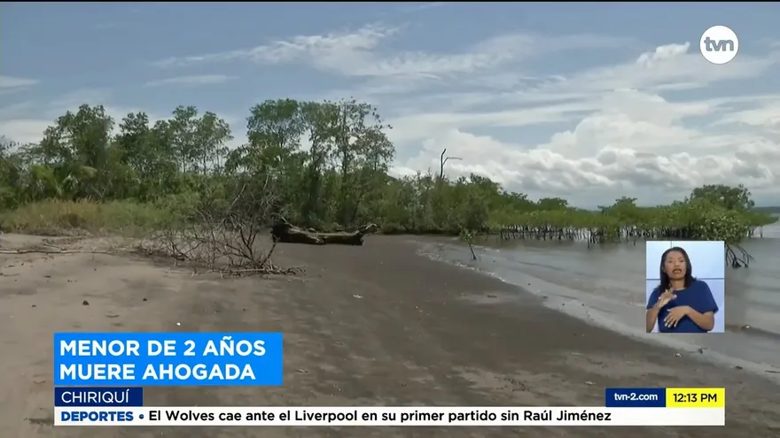 Muere menor de edad ahogada en Chiriquí