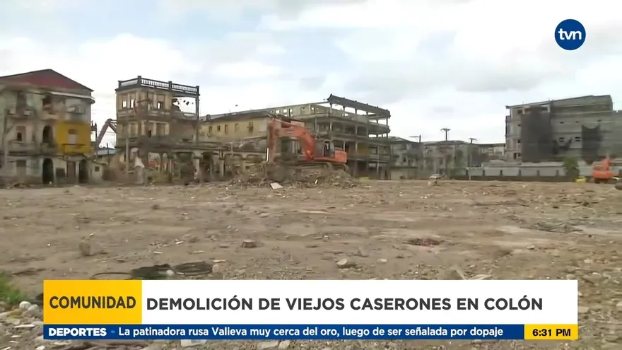 Estrategias para demolición de viejos caserones en Colón