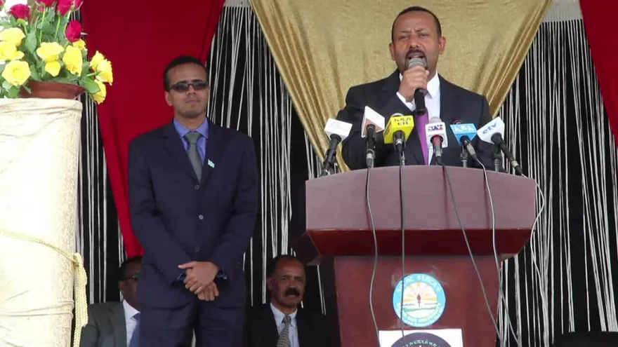 Primer ministro etíope Abiy Ahmed recibe el premio Nobel de la Paz 2019