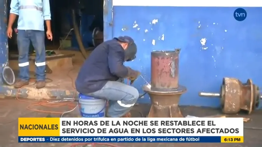 Termina mantenimiento a toma de agua de El Trapichito