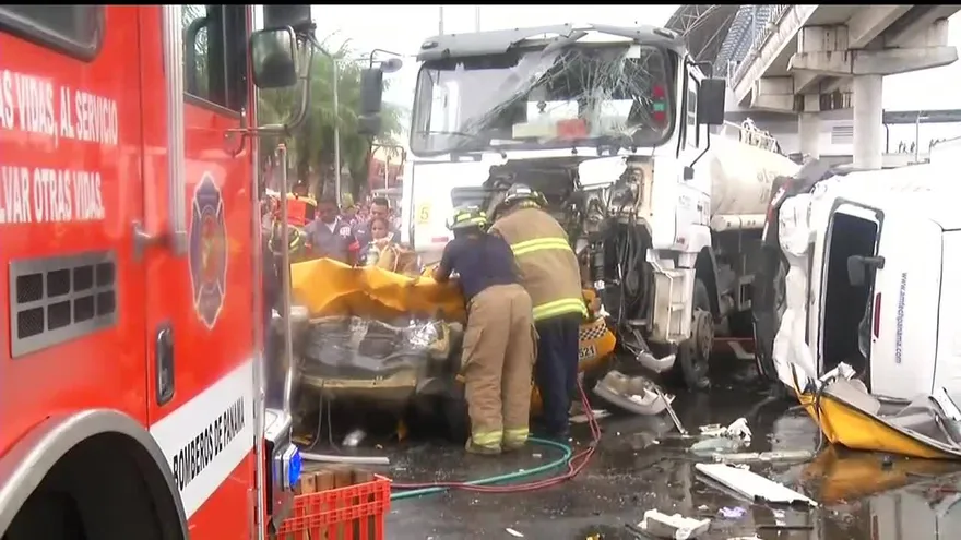 Colisión múltiple en Los Andes #2