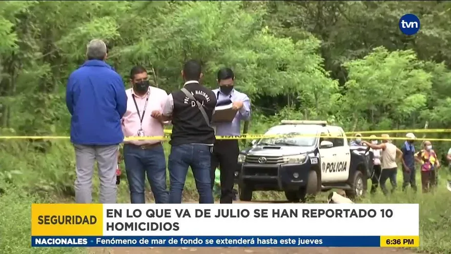 10 homicidios se han reportado en lo que va de julio