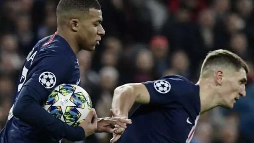 Mbappe recupera la esperanza para el PSG con este gol