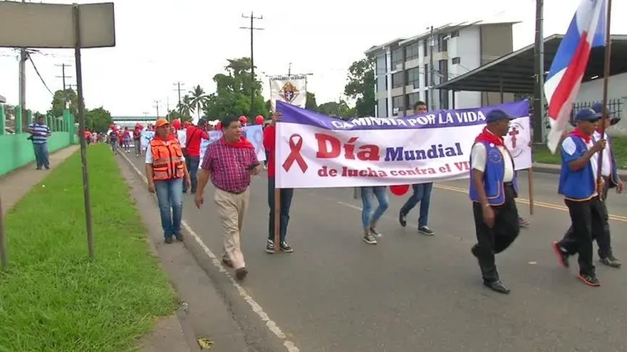 Caminata para erradicar el VIH