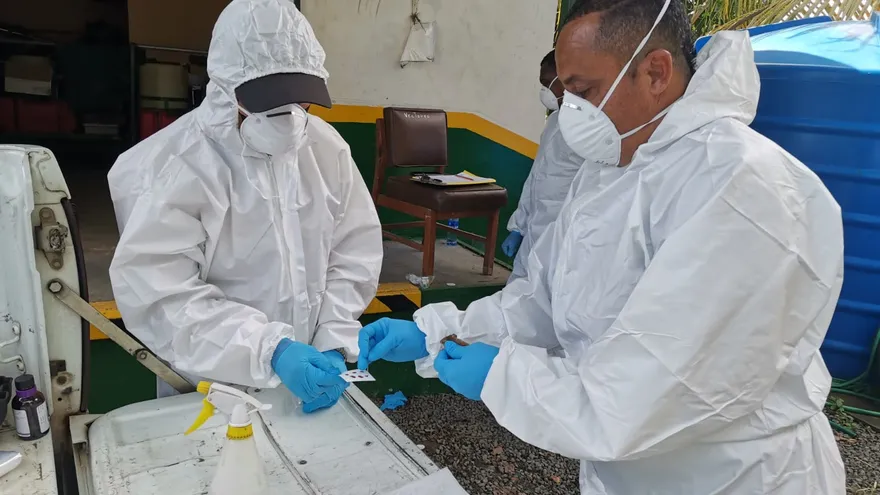 Equipo de epidemiología realizan pruebas de hantavirus