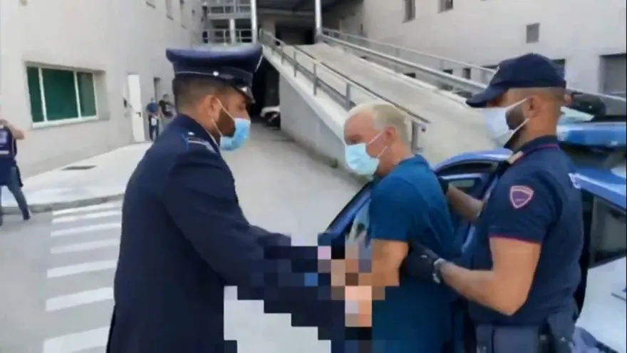 Peligroso delincuente italiano detenido después de su séptima fuga