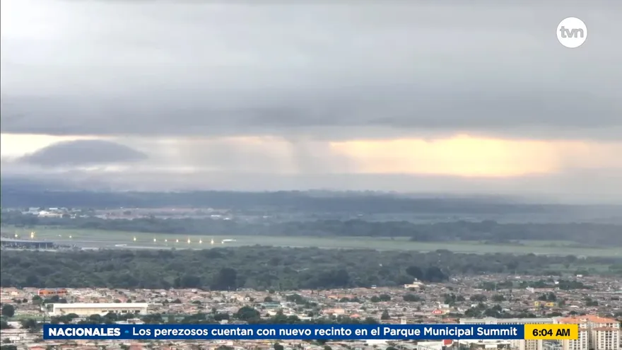 Fuertes lluvias en la capital este viernes