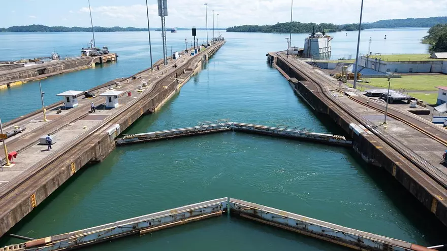 Esclusas del Canal de Panamá.