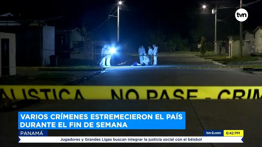 Ola de crímenes estremece la capital y Colón