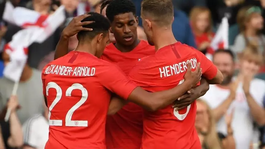 Inglaterra vence a Costa Rica en partido amistoso