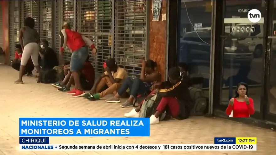 Gran cantidad de migrantes en David preocupa a autoridades de salud