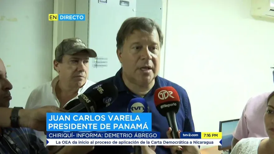 Varela inspecciona logística en Paso Canoas para la JMJ