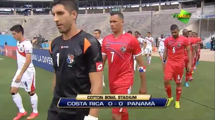Resumen primer tiempo Costa Rica 0-0 Panam