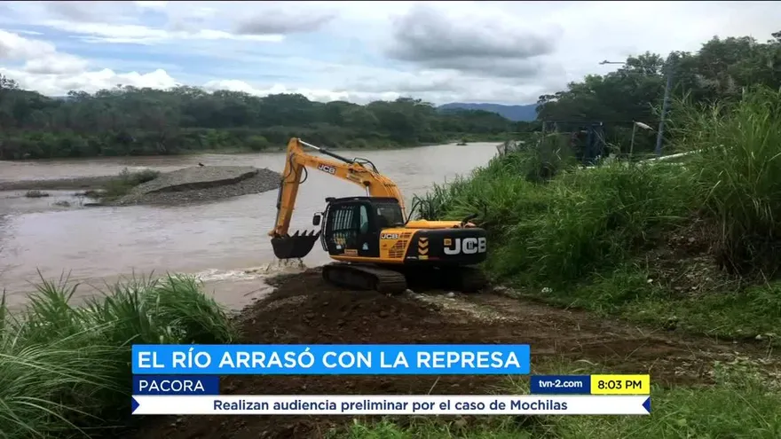 Panamá Este sin agua por crecida del río Pacora