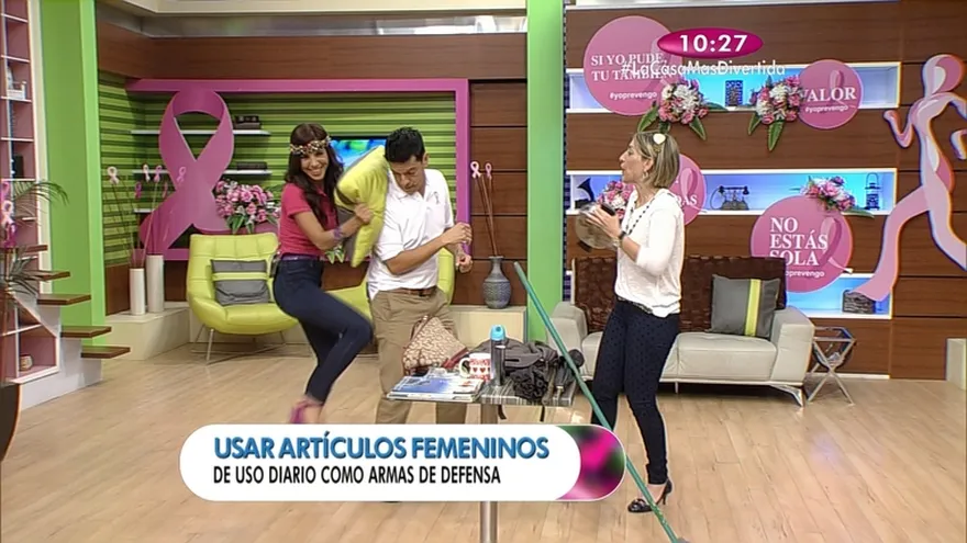 Defensa Personal - Aprenderemos a usar Artículos Femeninos de uso diario como armas de defensa