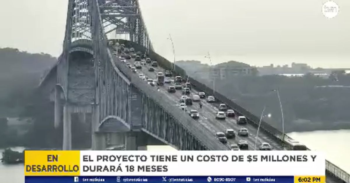 Puente de las Américas: Inician los trabajos en el Puente de las ...