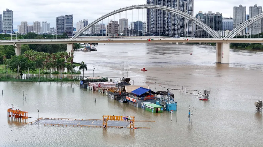 Fuerte tormenta azota a China.