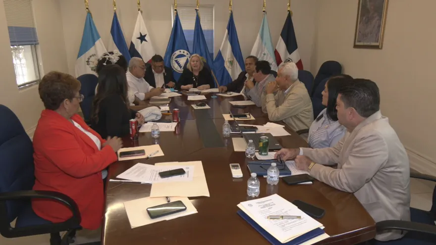 Bancada del Parlacen en Panamá.