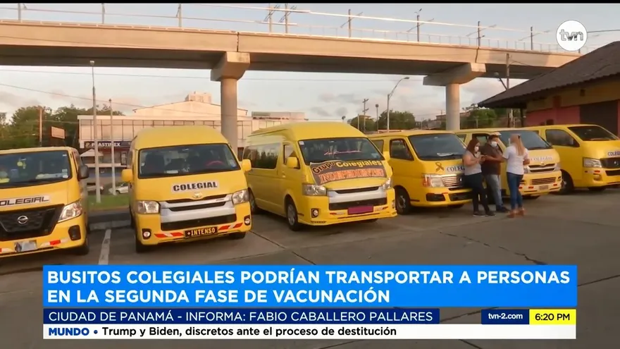 Busitos colegiales podrían transportar a adultos mayores en segunda fase