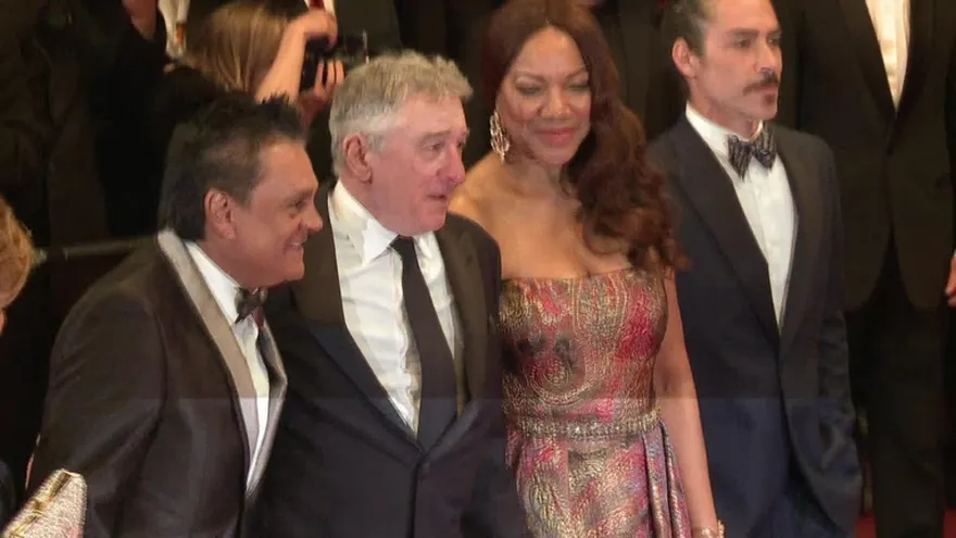 Robert de Niro y latinos presentan en Cannes “Manos de Piedra”